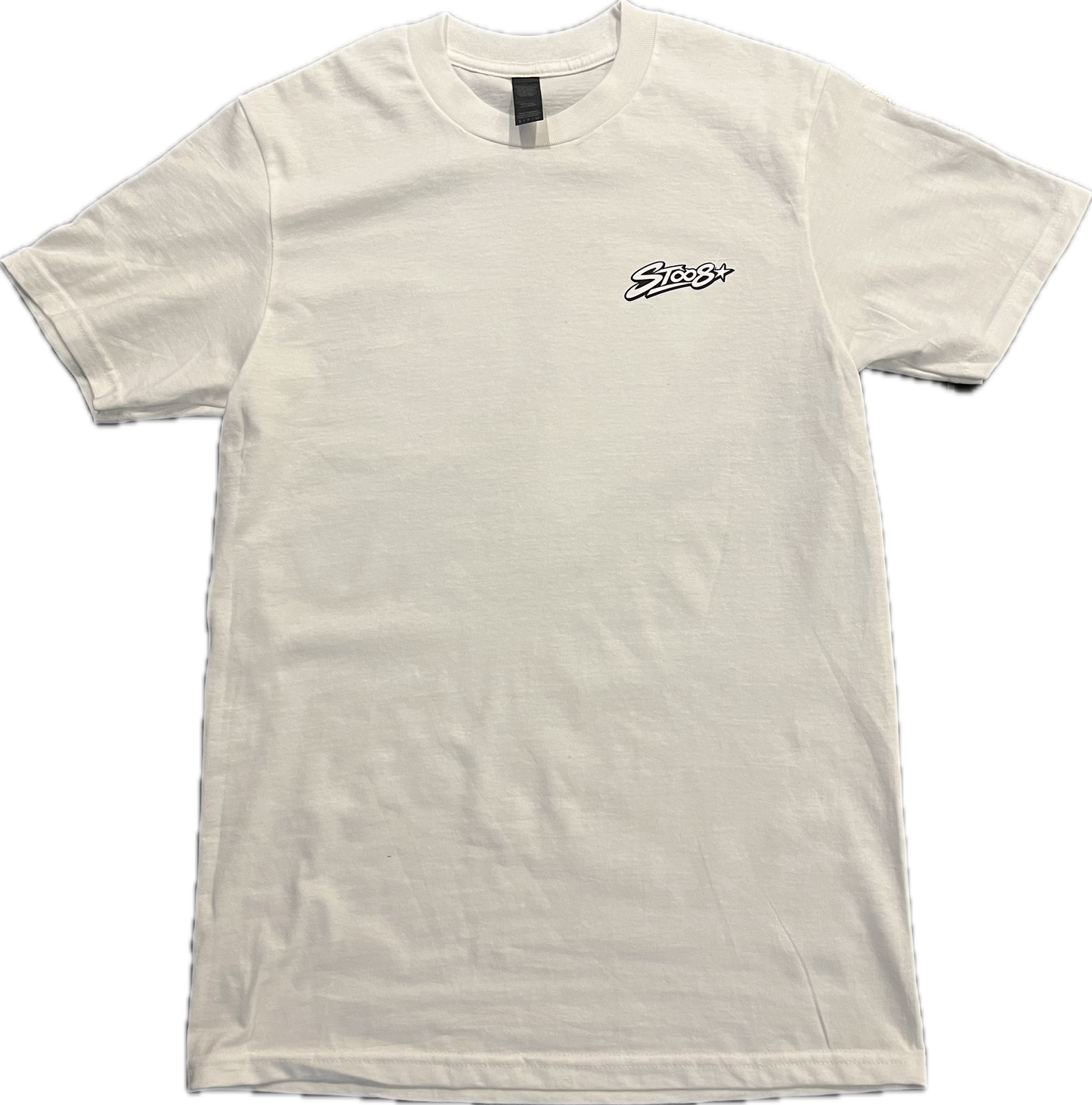 TEE shirt blanc chaussure pixels