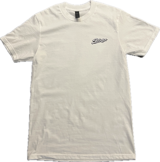TEE shirt blanc chaussure pixels